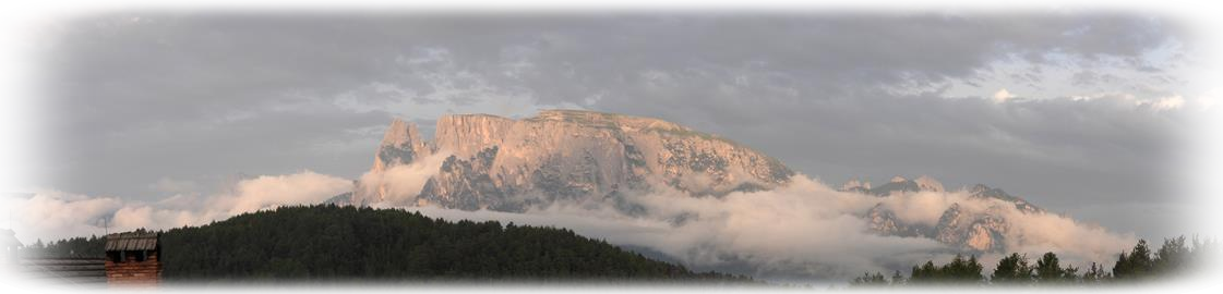 Sonnenuntergang im Südtirol
